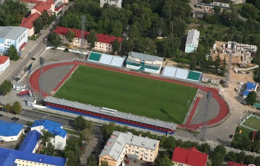 Молодечненский городской стадион - еврокубки 1996 года