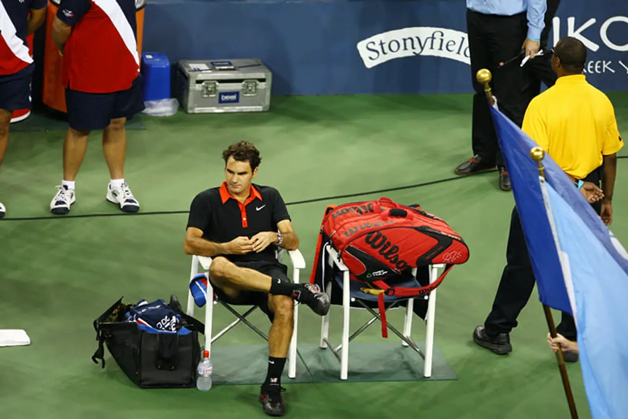 «Не надо мне пересказывать ###### правила». 10 лет психу Федерера на US Open