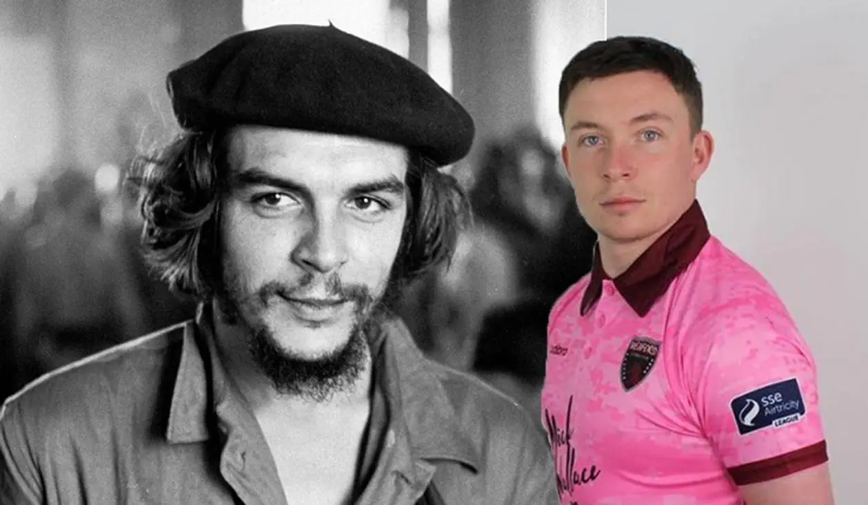 Розовая футболка с Че Геварой – новый стиль ирландского клуба. Неслучайно: корни Че как раз в Ирландии