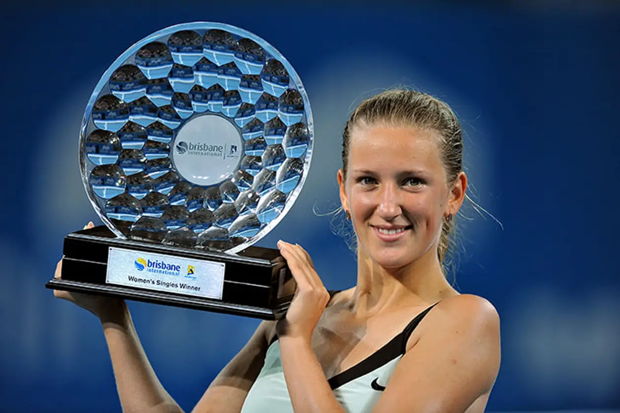 10 лет назад Азаренко выиграла свой первый титул, ей было 19. Помните?