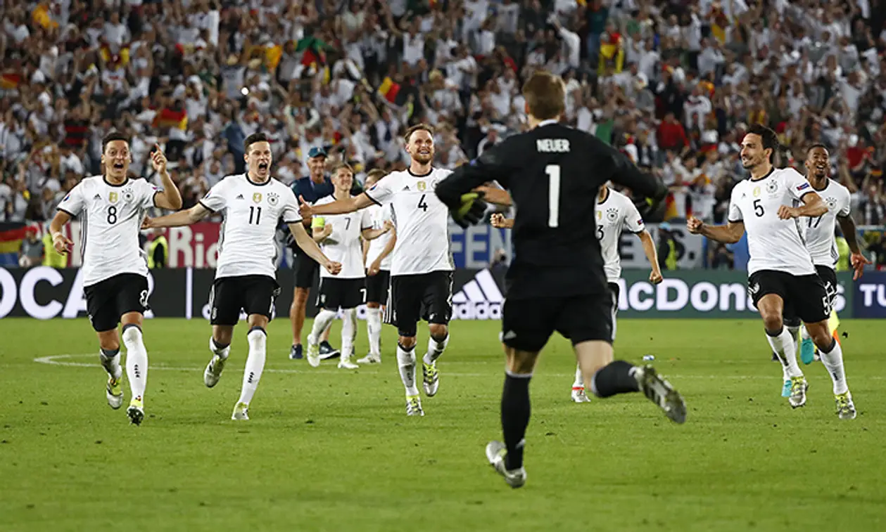 Лев эпатирует, а Германия выходит в полуфинал