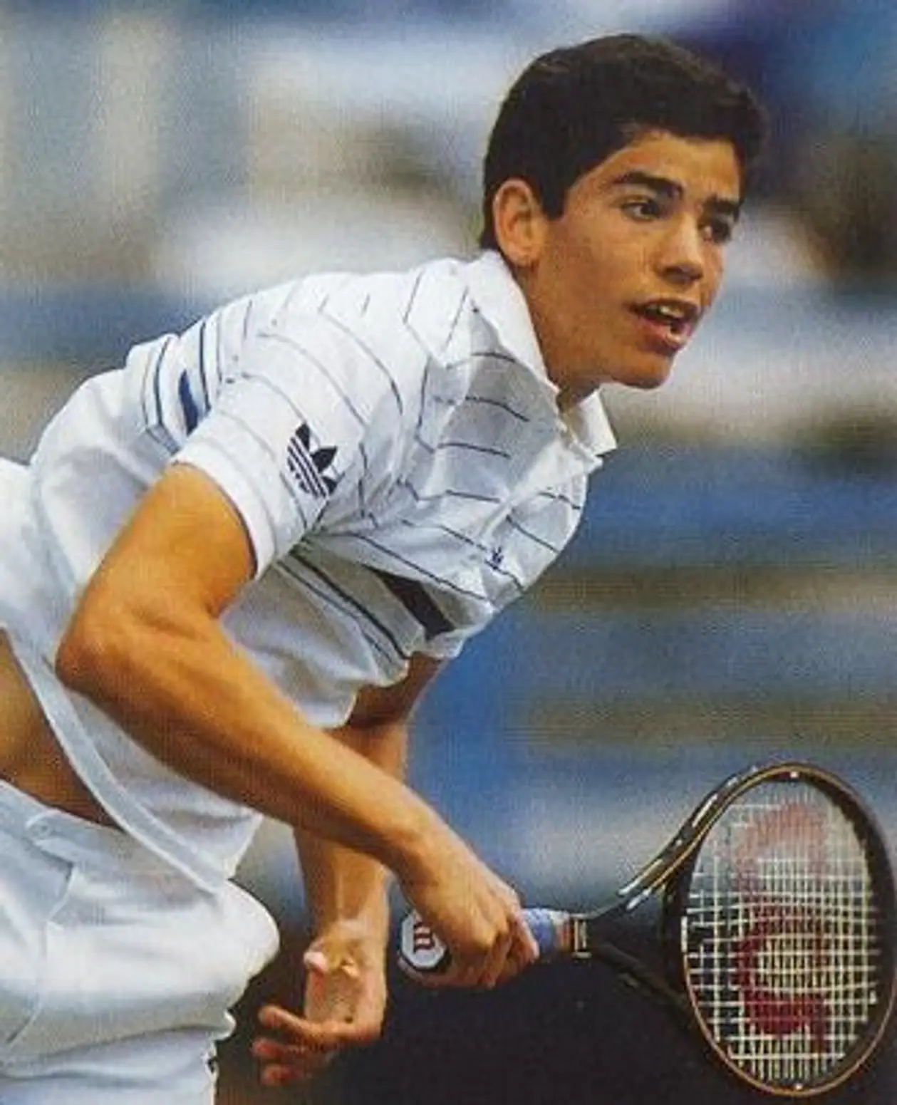 В феврале 1988-го Пит Сампрас начал карьеру. Он был лучшим игроком в истории до Федерера, Надаля и Джоковича