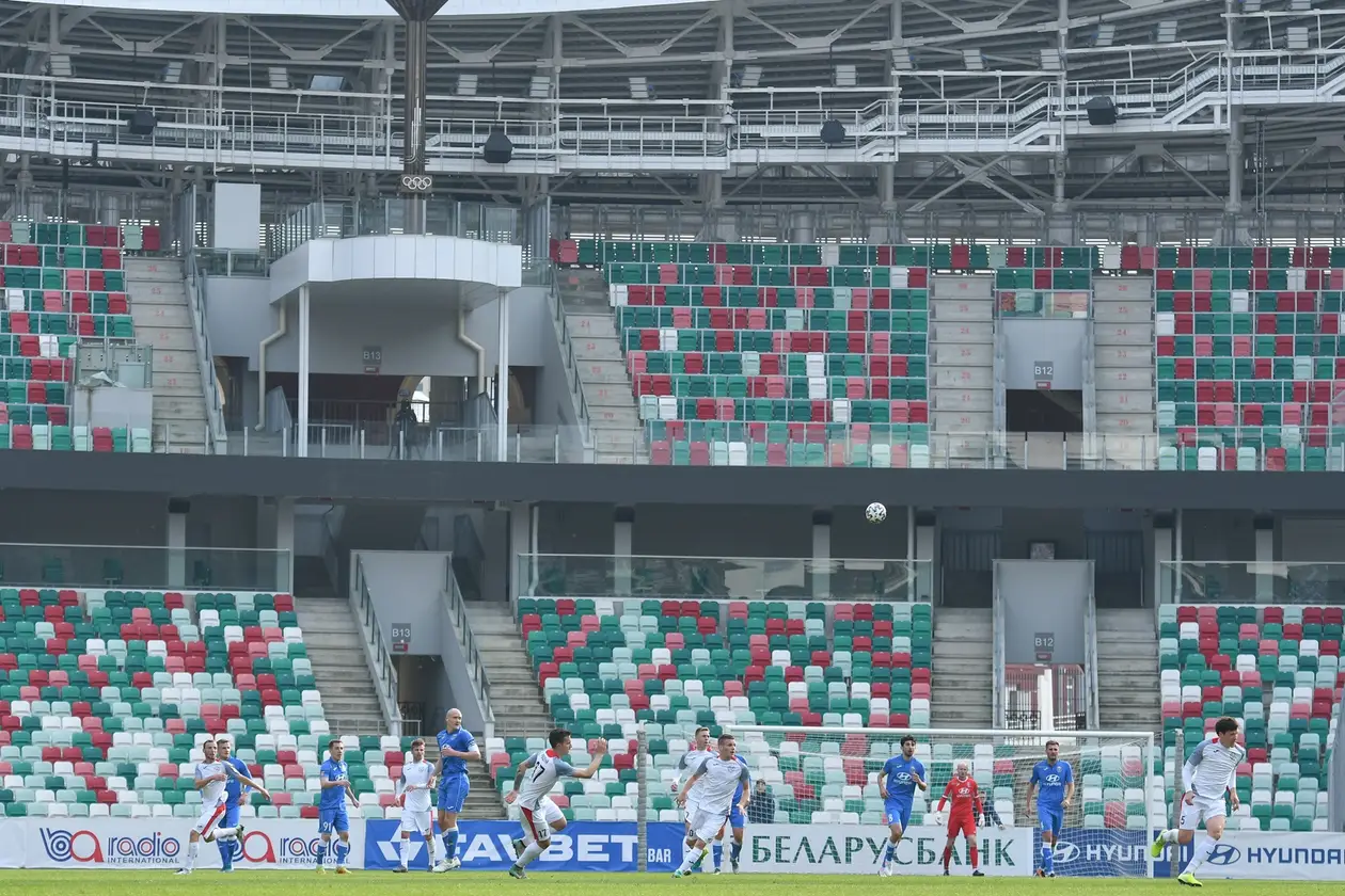 Антирекорд на «Динамо»: так мало зрителей футбол на обновленной арене еще не собирал. 97% свободных мест!