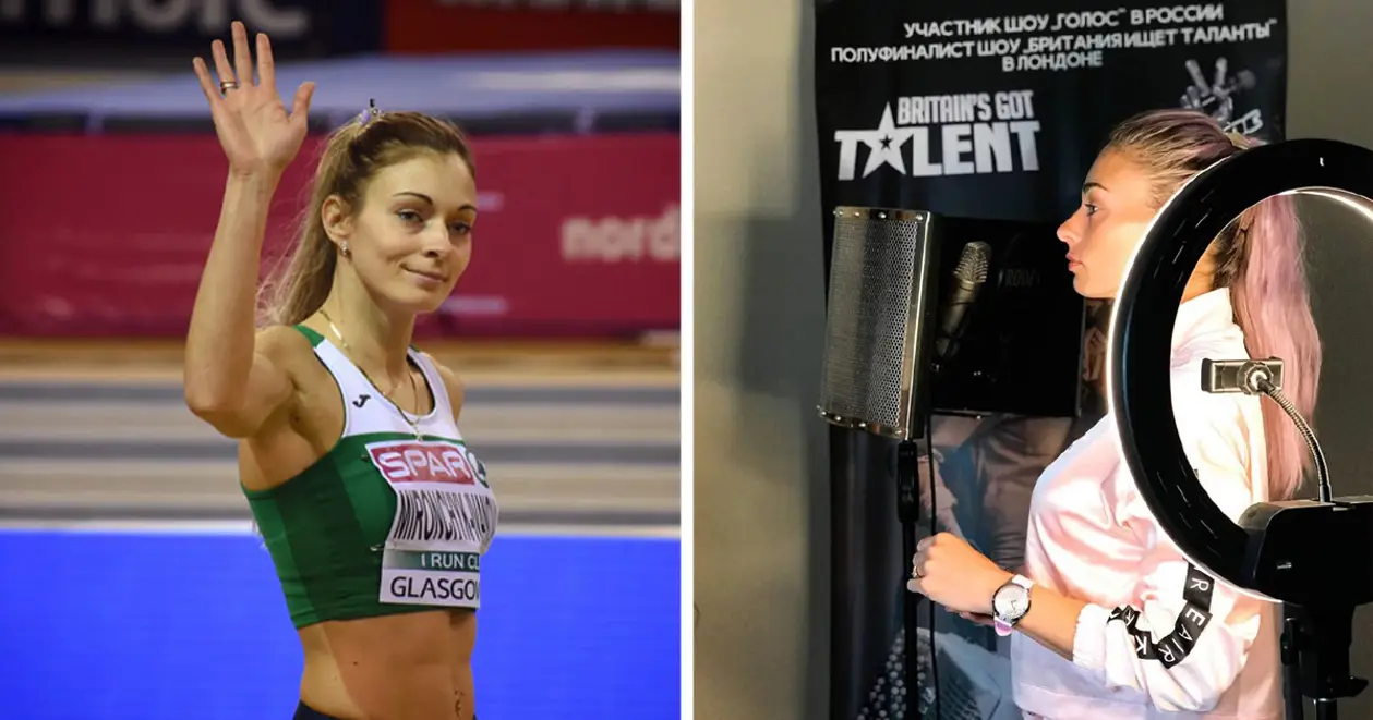 Кажется, белорусская легкоатлетка собралась в певицы – ее наставляет полуфиналист британского шоу талантов