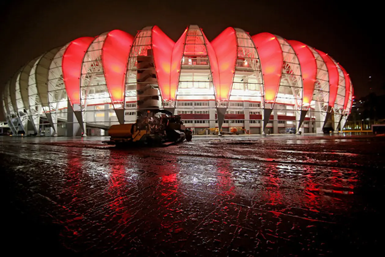 Как бразильские стадионы выглядят прямо сейчас