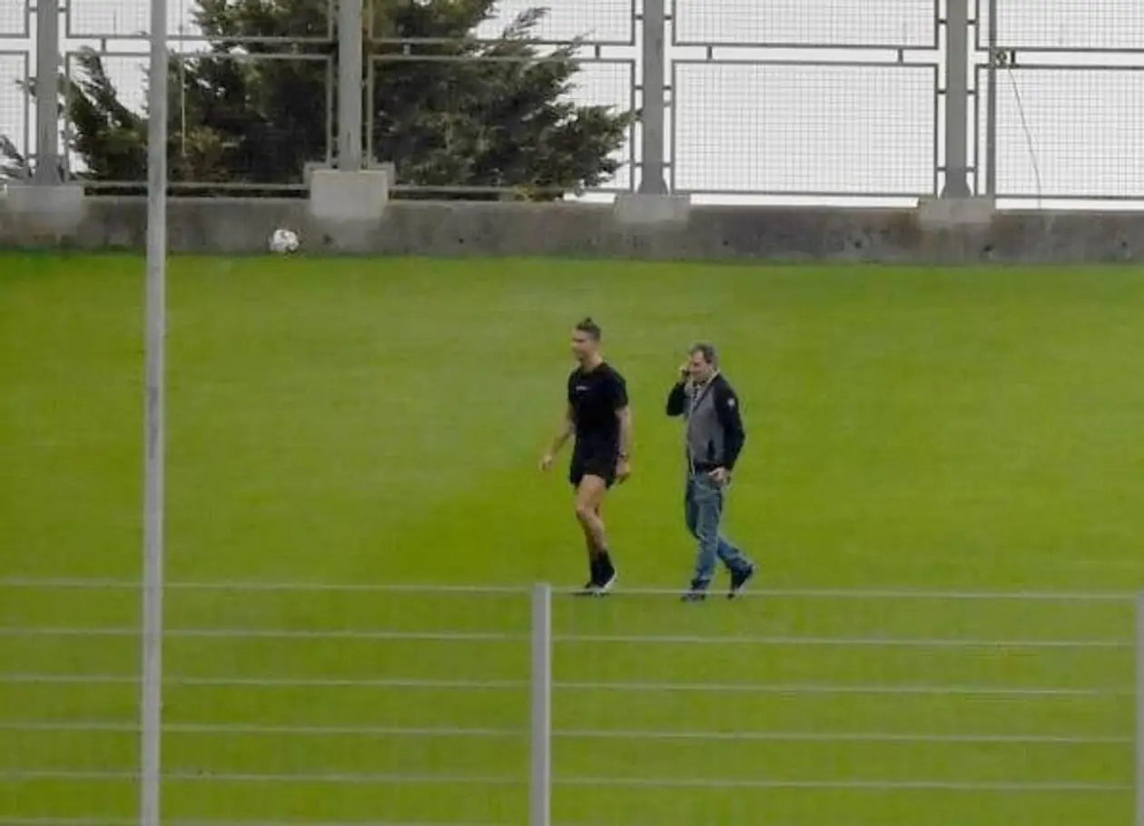 Роналду тренировался на стадионе Мадейры – и чуть нарушил карантин. Скоро он вернется в Италию