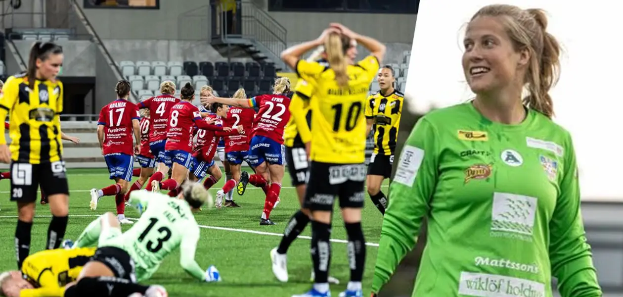 Еще один вратарский гол, который спас команду от поражения – на этот раз из женского чемпионата Швеции