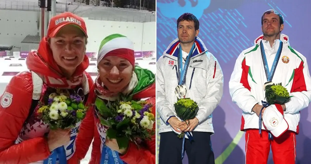 Скардино и Новиков выиграли, Домрачева и Бьорндален – вторые в эстафете в «Гонке легенд»