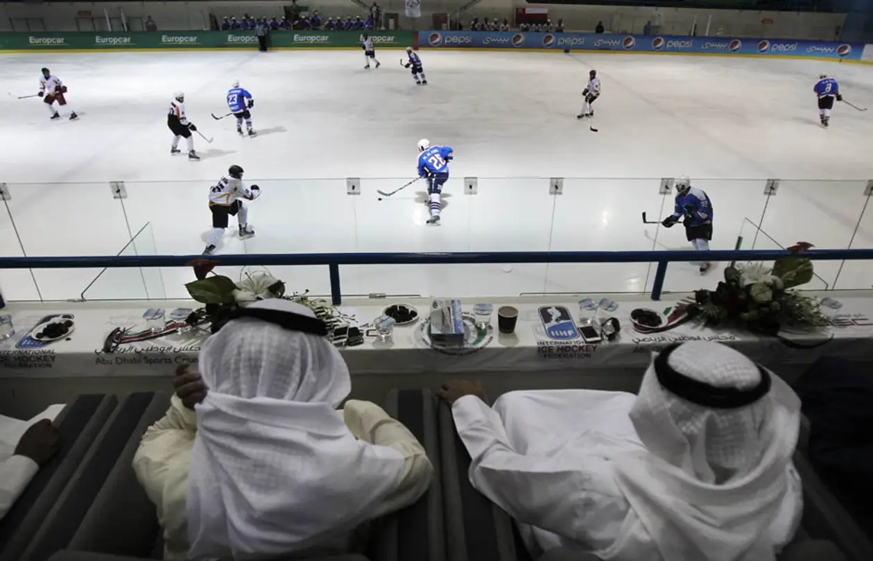 В ОАЭ хоккейный бум. Возможно, благодаря Лукашенко