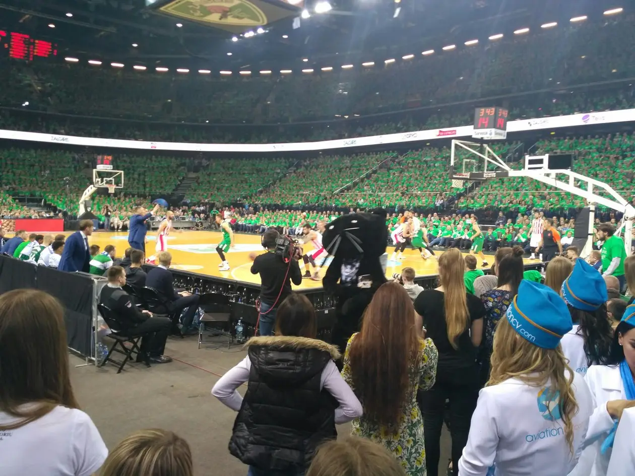 Клуб из Каунаса зажигает в баскетбольной Евролиге. Эмоции на литовской «Минск-Арене»