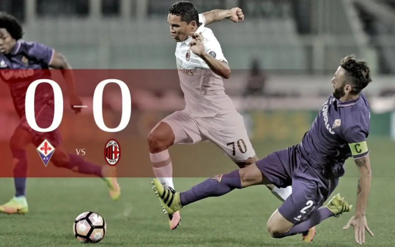 «Фиорентина» — «Милан» 0-0 (Серия А, 6-й тур)