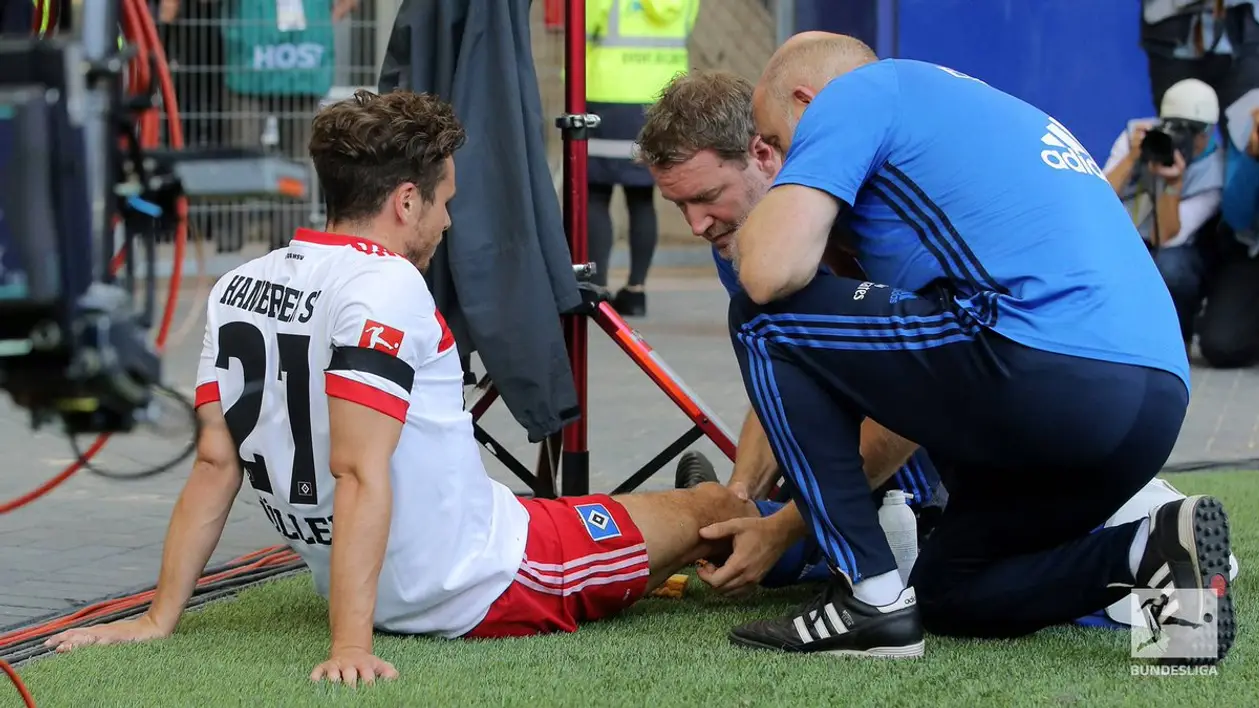 Полузащитник «Гамбурга» Мюллер получил серьезную травму, празднуя гол