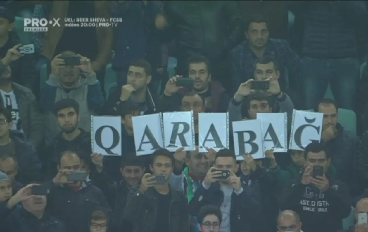 Фанаты турецких команд выступили в поддержку «Карабаха»