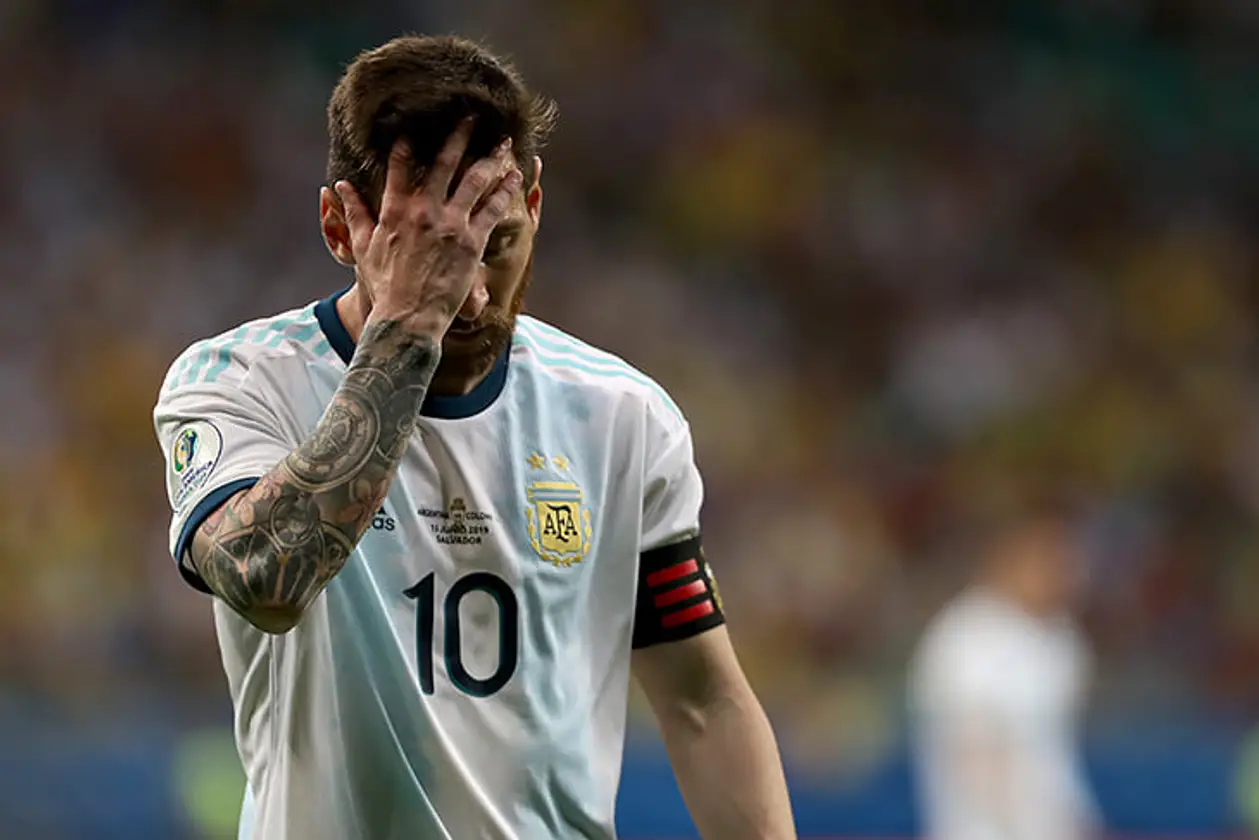 Аргентина проиграла на старте Кубка Америки впервые с 1979-го: Лео как всегда тащил, у Куна 0 ударов в створ