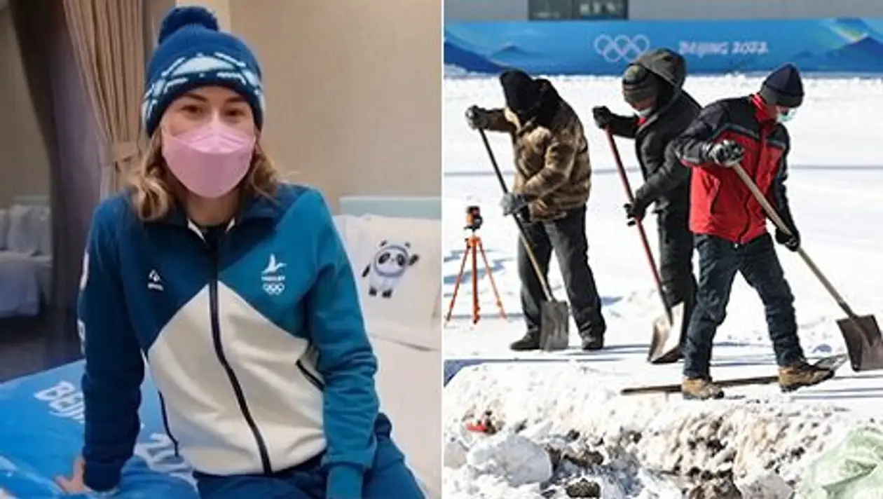 Беларусские биатлонисты долетели до Китая: в номере Алимбековой возникла вторая кровать, были перебои с отоплением, на трассе холодно и сложно стрелять