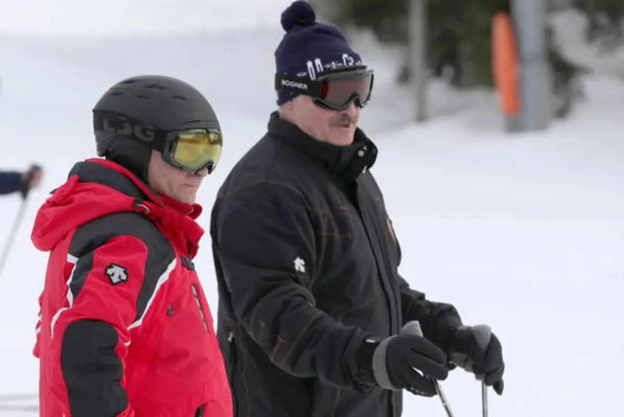 Как Путин, Лукашенко и Николай в Сочи на лыжах катались