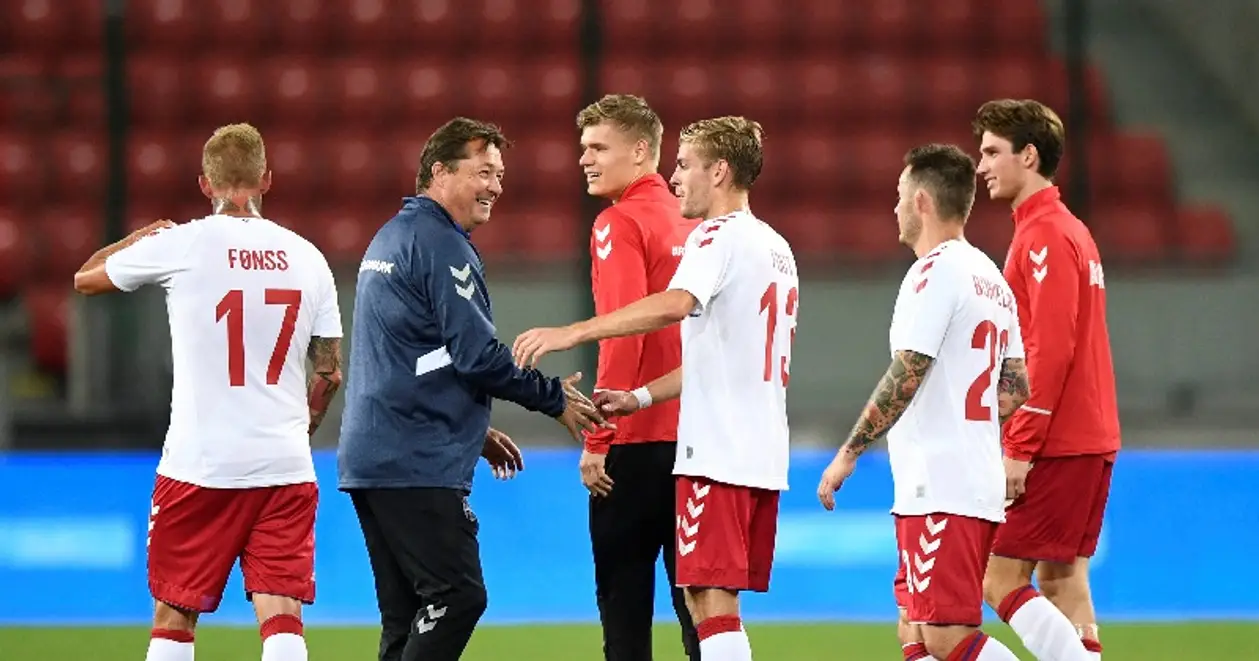 Дания сыграла товарняк мини-футболистами. Их разгромили