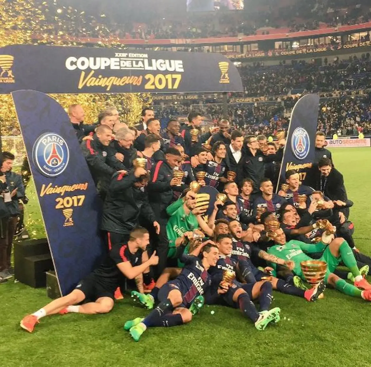«ПСЖ»: Кубок французской Лиги под номером 7