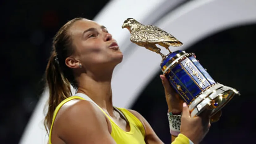 🔥 Соболенко ярко выиграла первый турнир в сезоне: задавила Квитову, вытерлась о Турсунова и получила золотого сокола