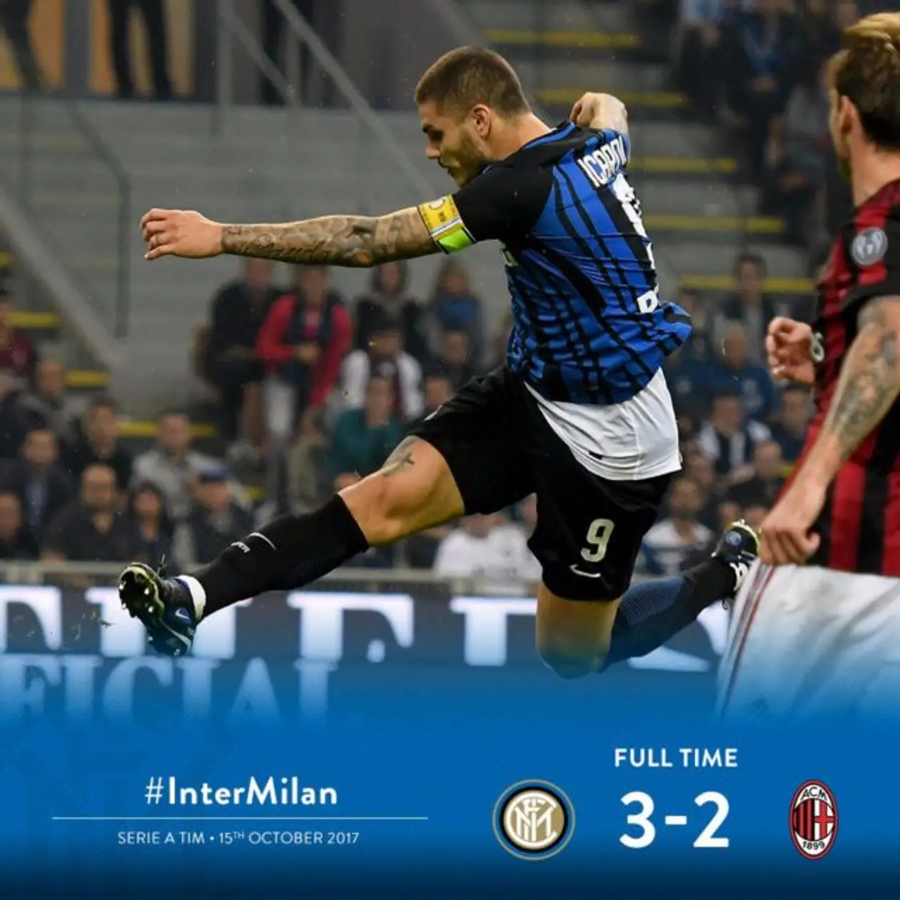 «Интер» — «Милан» 3-2 (Серия А, 8 тур)