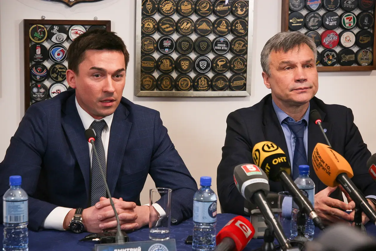 «Что значит, кто будет играть в КХЛ?» Басков и Сидоренко подвели итоги динамовского сезона