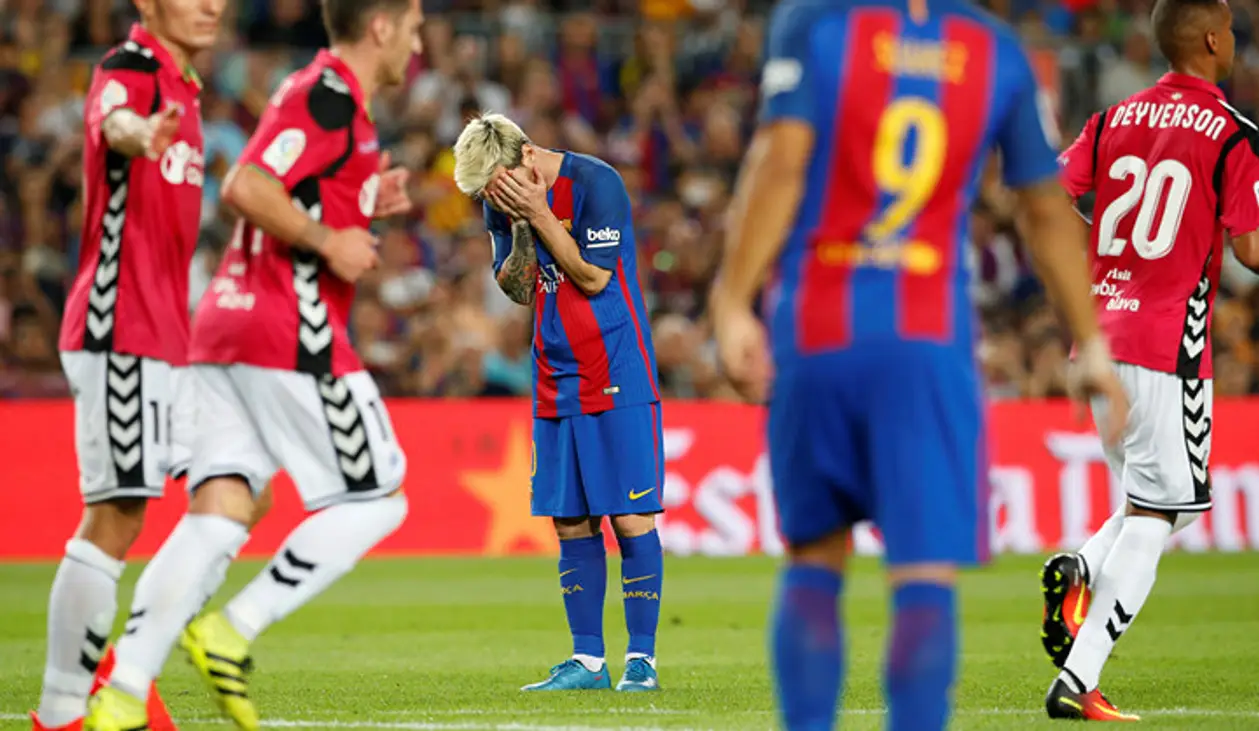 «Барселона» проиграла команде, вышедшей из сегунды