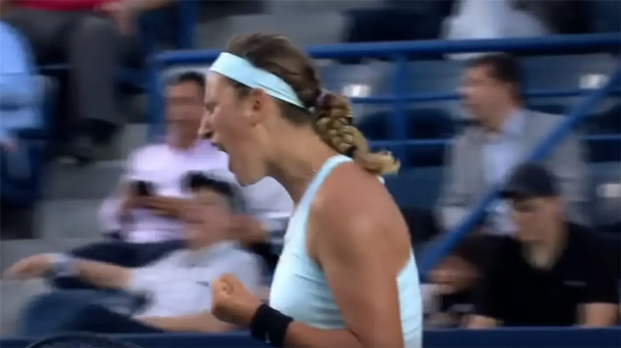 Азаренко вышла в четвертьфинал Monterrey Open и сделала удар дня в женском теннисе. Мощь